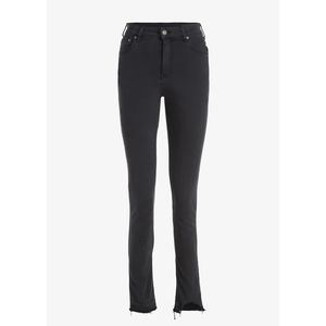 SER.O.YA Maya High Rise Skinny Jeans In Ash Raw Edge size 28